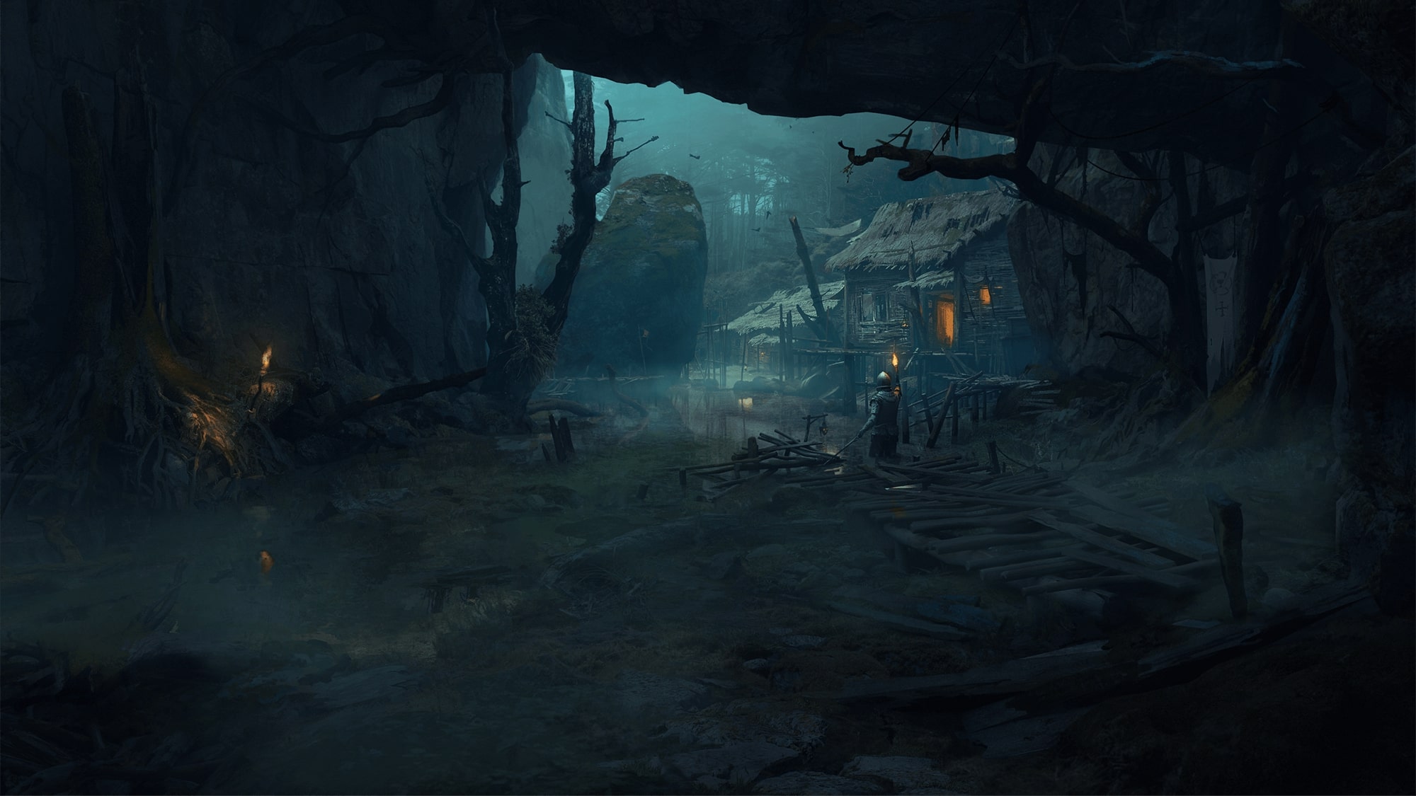 The lone cottage maybe inviting in the swamps of Umbral, but what horrors lie within? From the world of The Lords of the Fallen